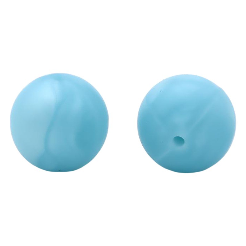 Hot Selling Silicone Beads Baby Special Teether 15mm Candy Silicone Toys Handmade Accessories Wholesale