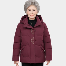 中老年外套;中老年棉服;女式毛呢外套