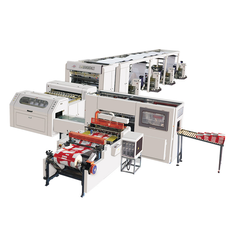 全自动铝箔汽车膜包装一体机 过滤硅油纸设备 复合纸离型纸切纸机