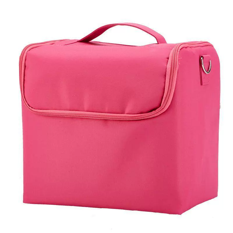 Big handheld capacious organizer bag, cosmetic bag for manicure