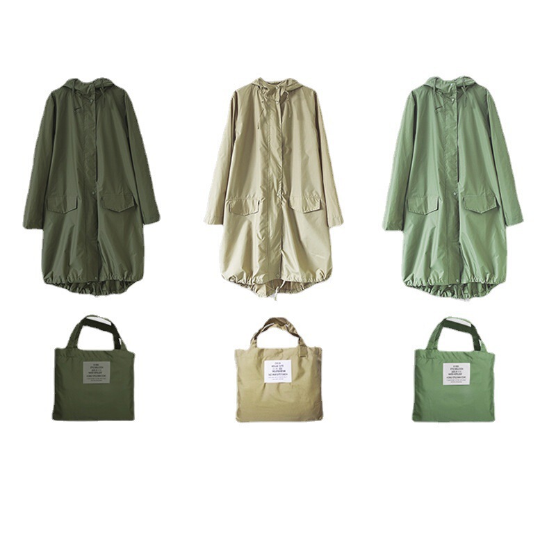 Fashionable Raincoat, Ultra-Light and Breathable, Cross-Border Foreign Trade One-Piece Poncho, Outdoor Travel Windbreaker, Japanese Style Long Lightweight Raincoat Fashionable Raincoat, Ultra-Light and Breathable, Cross-Border Foreign Trade One-Piece Poncho, Outdoor Travel Windbreaker, Japanese Style Long Lightweight Raincoat
