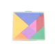 Plastic Tangram First Grade Mathematics Learning Tools Children's Puzzle Cognition Tangram Early Education Stitching Building Blocks Shape Pieces