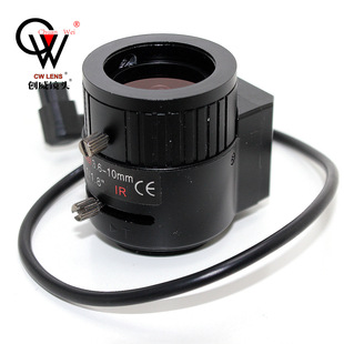 Auto Aperture 3.6-10mm 1/1.8 8MP Manual Zoom Chuangwei HD Network Gun Lens CWLENS