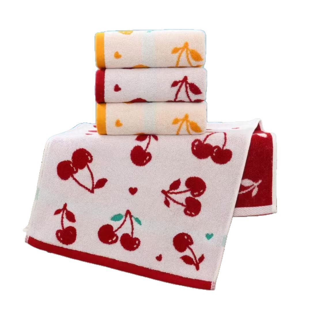 Toalha de rosto feminina em algodão, macia e absorvente_voghion.com