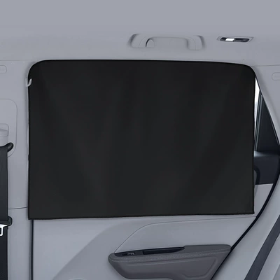 and Heat Insulation Car Side – Car curtains - magnetic-style-black-single-layer