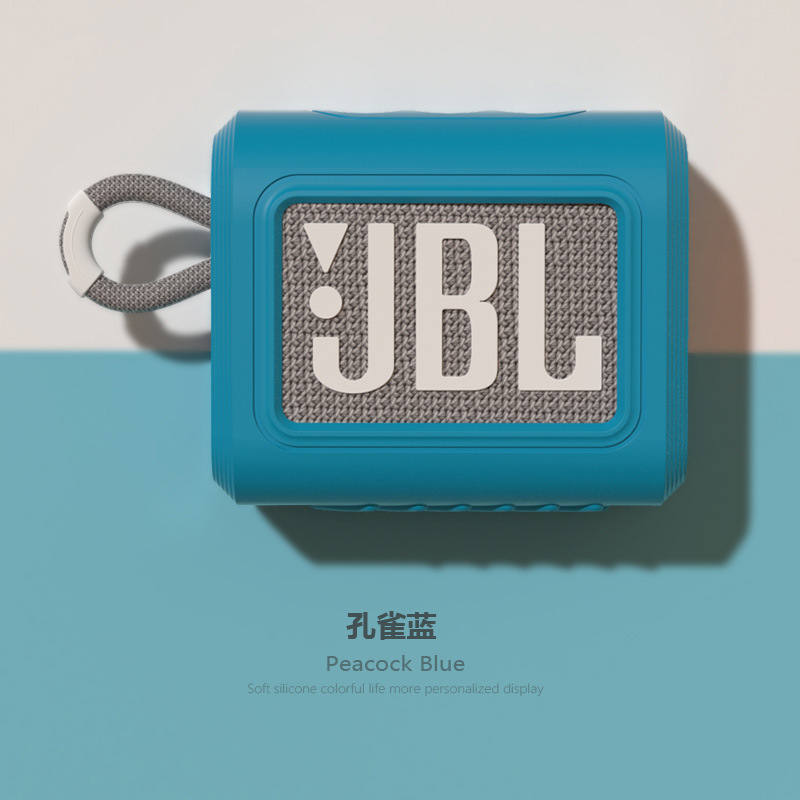 JBL GO3用保護ケース収納バッグ、BluetoothスピーカーJBLGO3用オーディオ収納ボックス、シリコン保護ケース（越境対応）|undefined