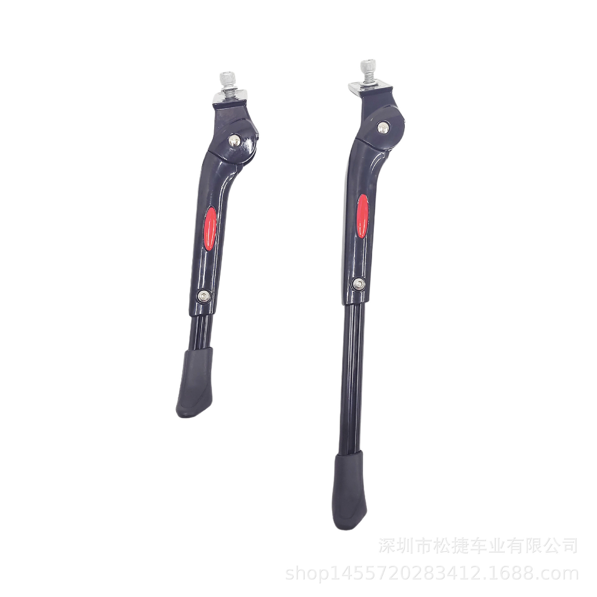 Adjustable Aluminum Alloy Center Stand for Mountain Bikes, Road Bikes, and Electric Bikes; Single Side Stand