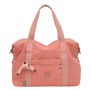 Capacious nylon water repellent suitcase for traveling, yoga clothing, sports bag, travel bag 5