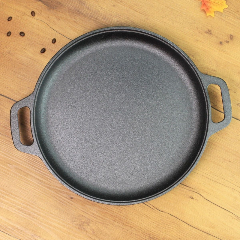 鉄板焼きプレート家庭用鋳鉄カセットストーブグリルプレートガスストーブバーベキュープレート屋外バーベキュープレート商業ノンスティック鉄プレート|undefined