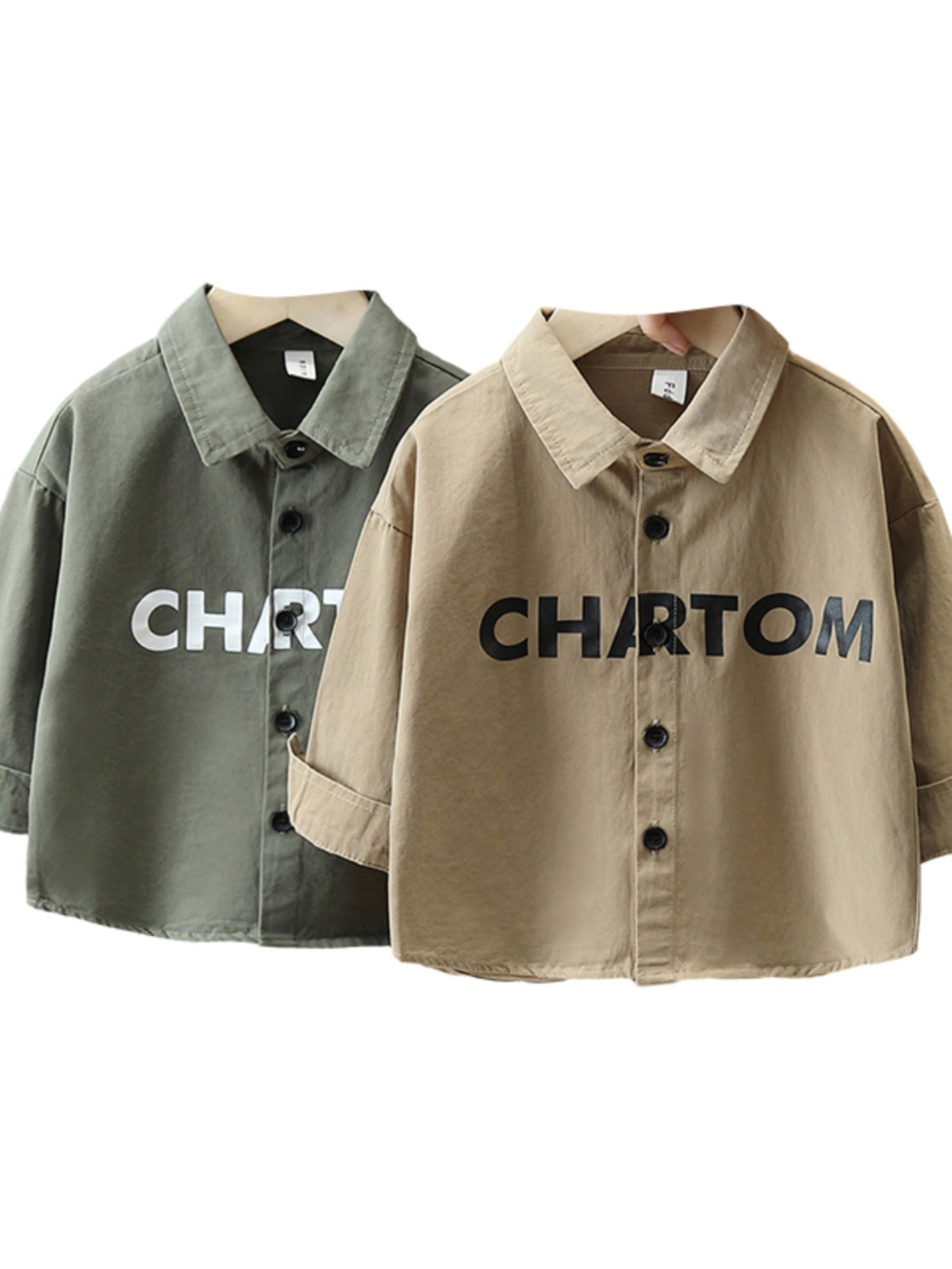 7824 Chaqueta Camiseta de Otoño para Niños, Nueva Colección Primavera-Otoño 2026, Camisetas Estampadas de Marca para Niños Pequeños