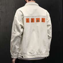 春秋牛仔外套男上衣设计感2025新款秋装潮牌休闲工装男士夹克大码