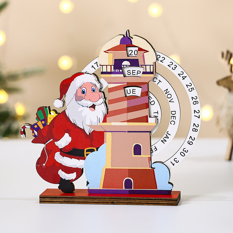 クロスボーダー新しいクリスマスカウントダウンカレンダークリスマスデジタルカレンダー装飾品ホームクラフト装飾品|undefined