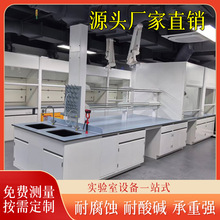 上海实验室实工作台全钢木实验台理化生边台中央桌工厂定制耐腐蚀