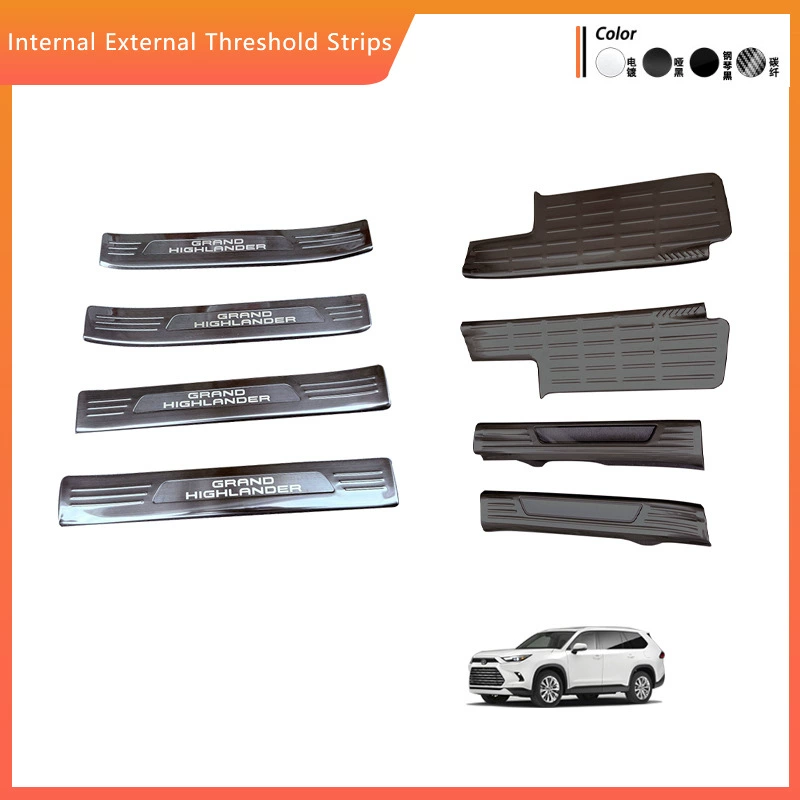 Для 24 GRAND HIGHLANDER пороговая полоса Приветственная педаль Toyota Grand Highlander украшения интерьера