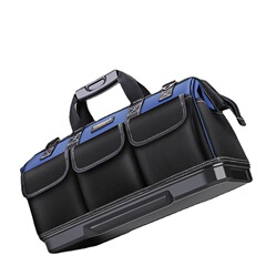 工具包批發帆布木工五金耐用磨電工手提電工塑膠底工具袋廠家批發