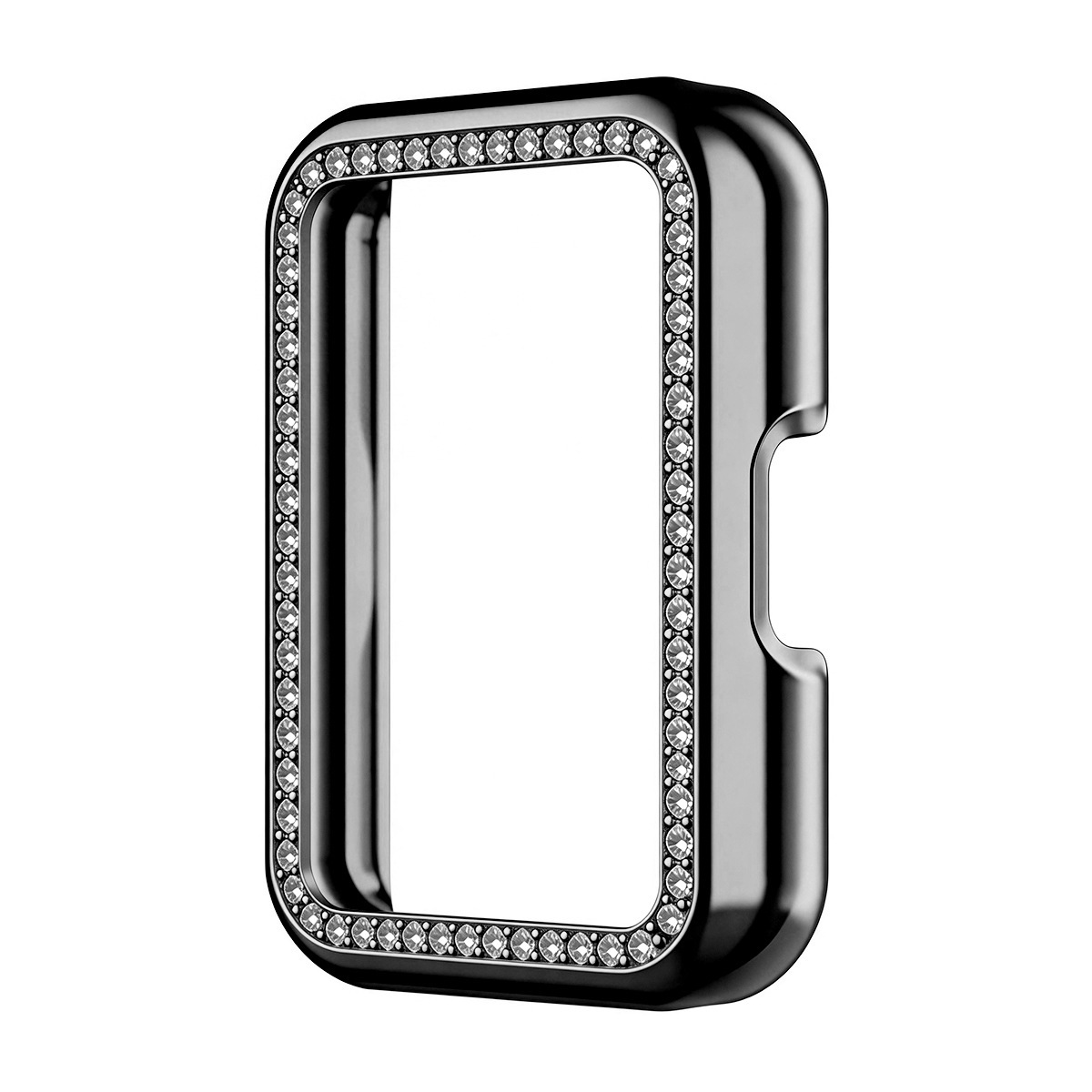 Electroplated black (single row drilled hollow shell)