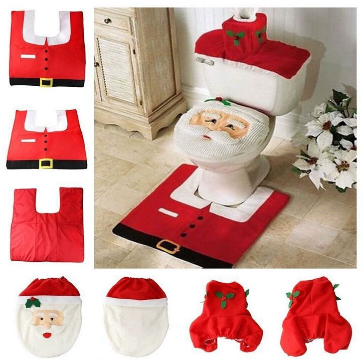 Toilet for elderly, doormat, wipes, set, 3 pieces