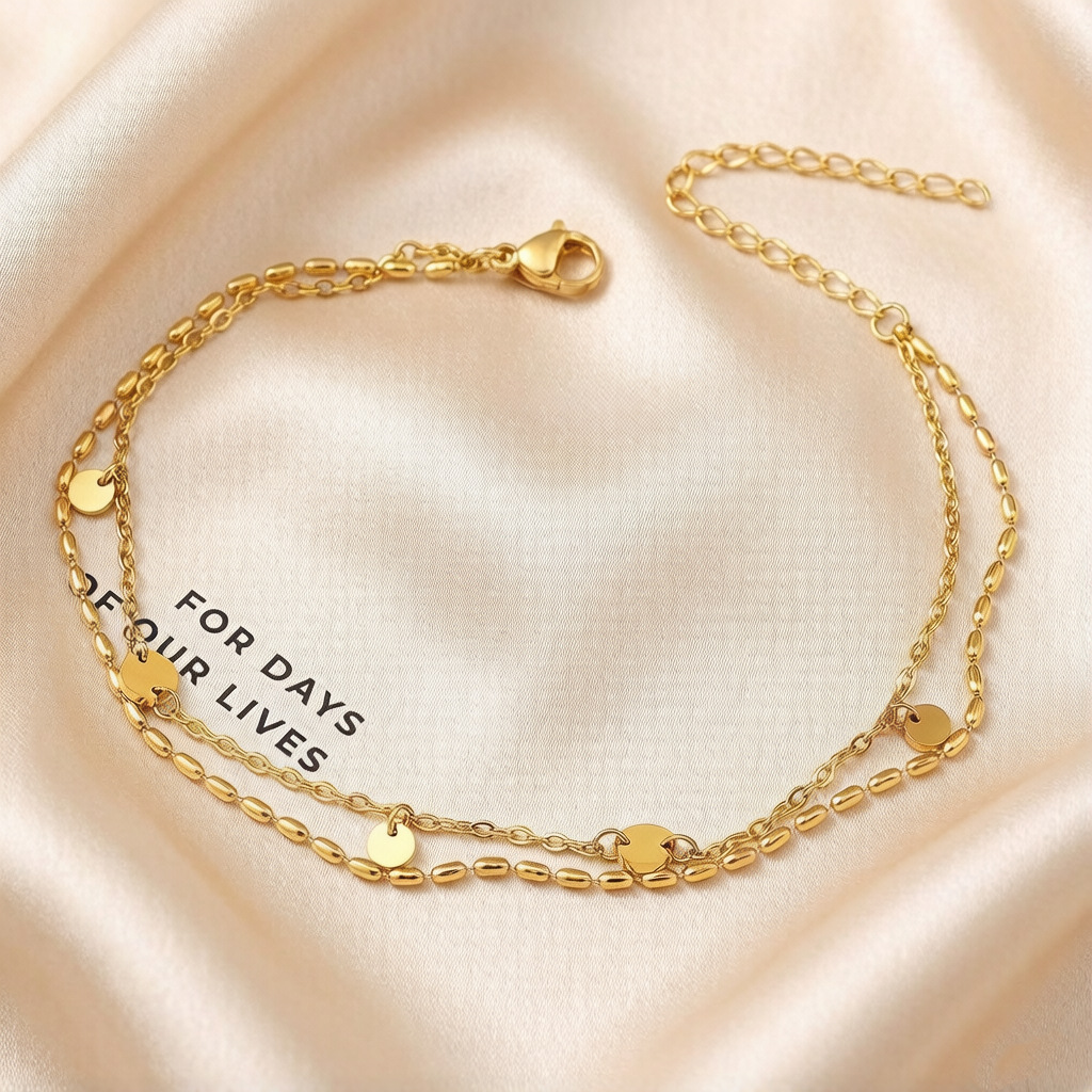 No desvanecerse nicho lujo ligero oro doble disco perlas tocalera mujer diseño delicado regalo de tocalera de amigos