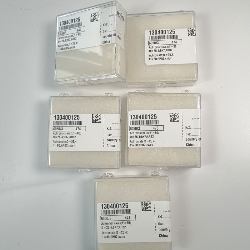 全新罗芬130 400 125消色差激光镜片;f’=80 D=25,4 BK7 ARB2