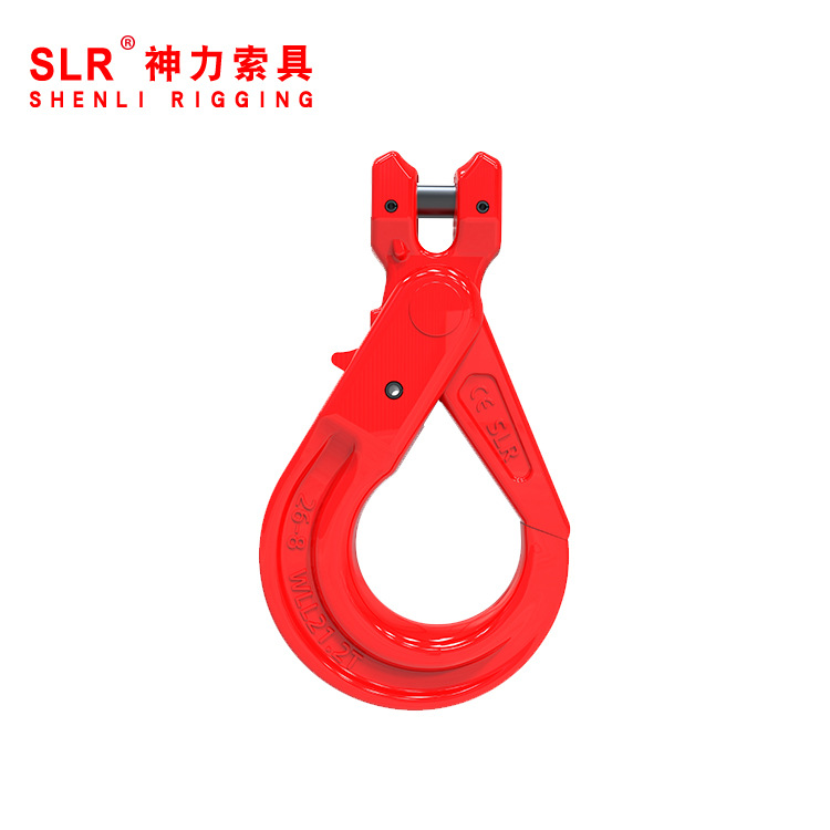 80级合金钢羊角自锁钩 异型起重安全吊钩安全羊角吊钩货钩 可批发