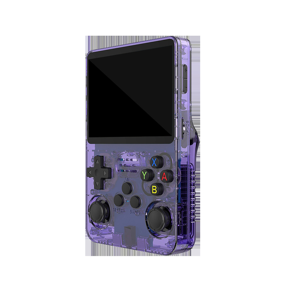 Nuevo r36s nuevo sistema Android WiFii en línea para jugar portátil HD gran pantalla de color consola de juegos de mano