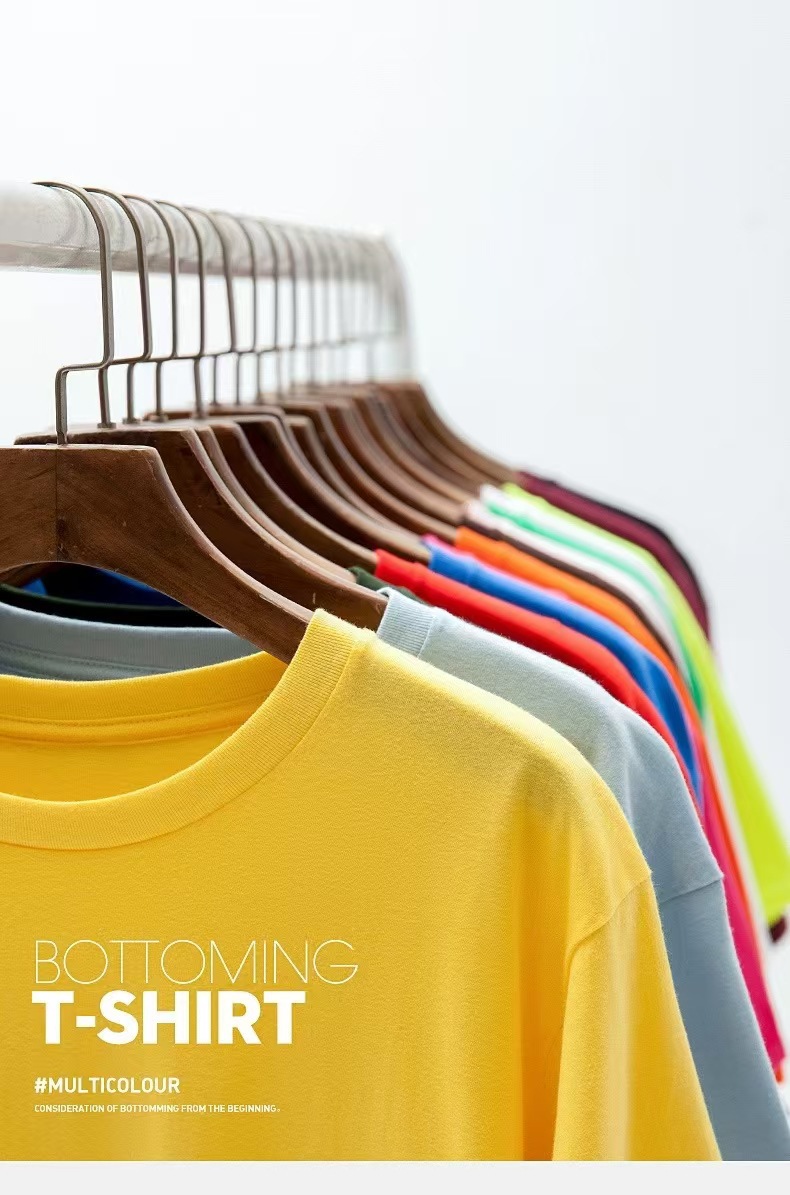 230g Cotton Drop Shoulder T-Shirt - Unisex Loose Fit Wholesale Tee - Detail 10