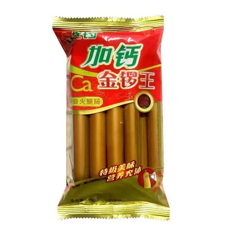 金どらとカルシウム金どら王ハム腸340g/袋インスタントハム腸間食焼き鍋泡麺レジャーゼロ|undefined