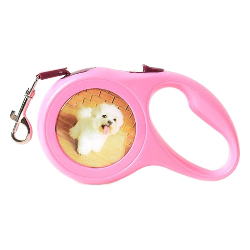 Nuevo pequeño perro automático retráctil cuerda de tracción perro caminando artefacto mascota cuerda de tracción perro suministros generación pelo