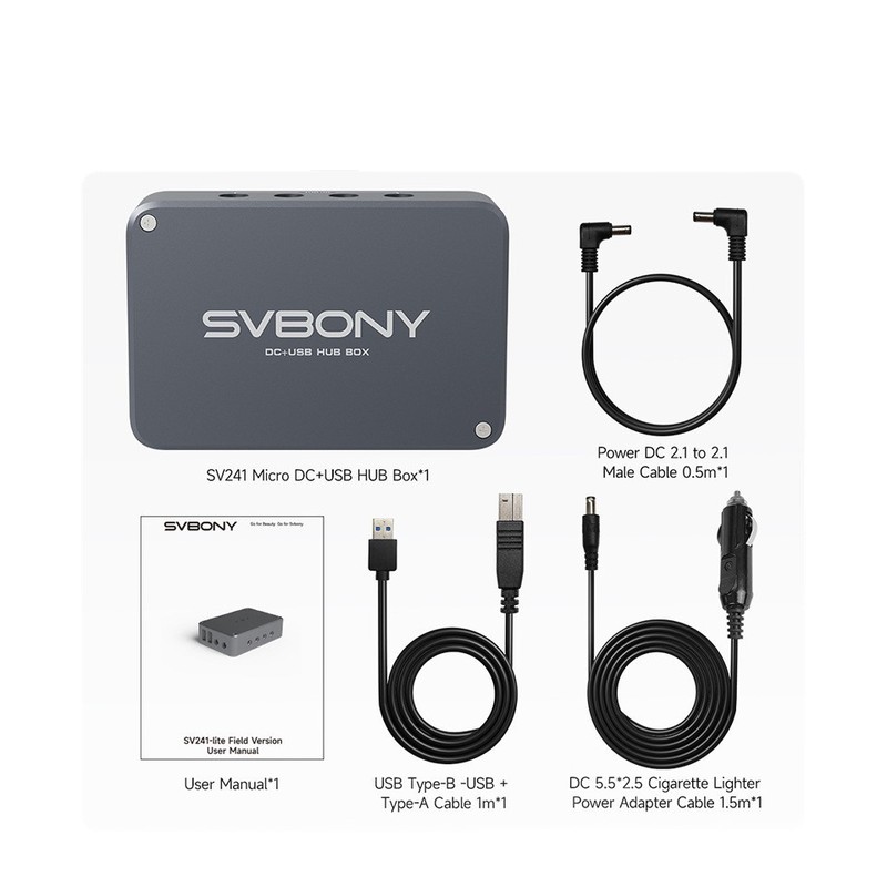 SVBONY SV241 天文電源管理ボックス USB3.0 電源 DC5.5*2.5 クロスボーダー|undefined