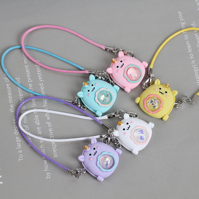 Dollhouse accesorios modelo OB11 accesorios de escena BJD unicornio colgante mochila mochila