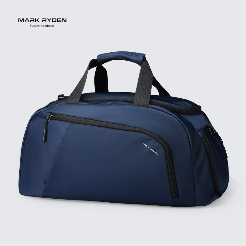 Bolsa deportiva 2025 para hombre, mochila de viaje corta, gran capacidad con compartimento para zapatos