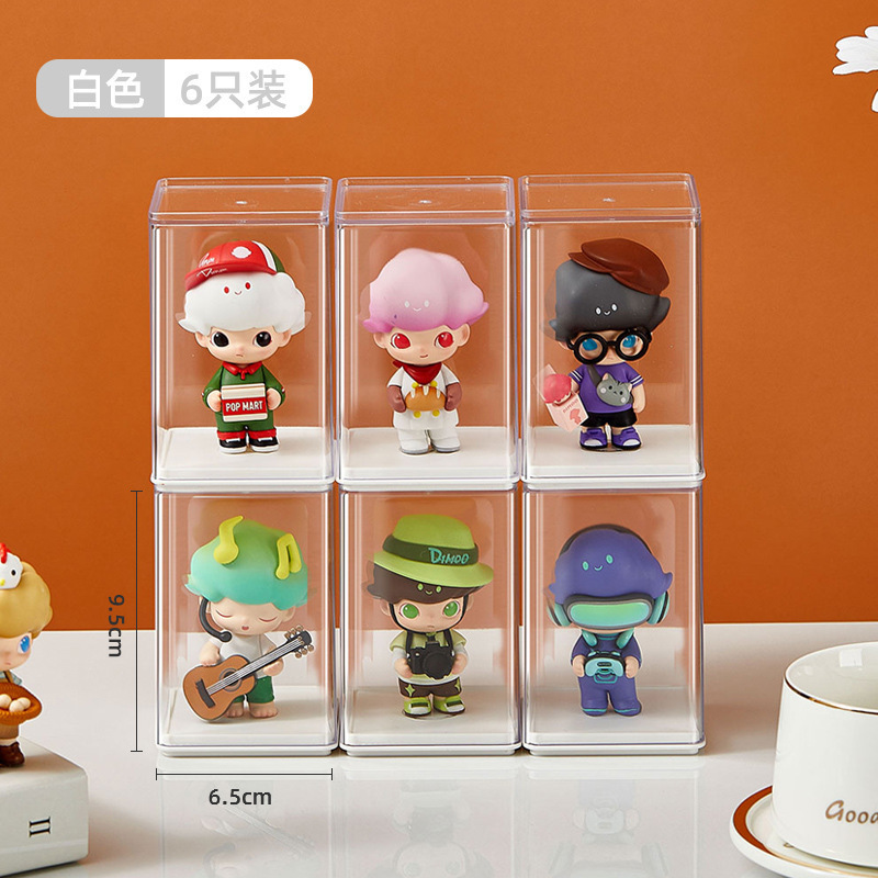 ブラインドボックス収纳展示棚バブルマットシングルフィギュアクリアキャビネットpopマートフィギュア収纳PSディスプレイボックス|undefined