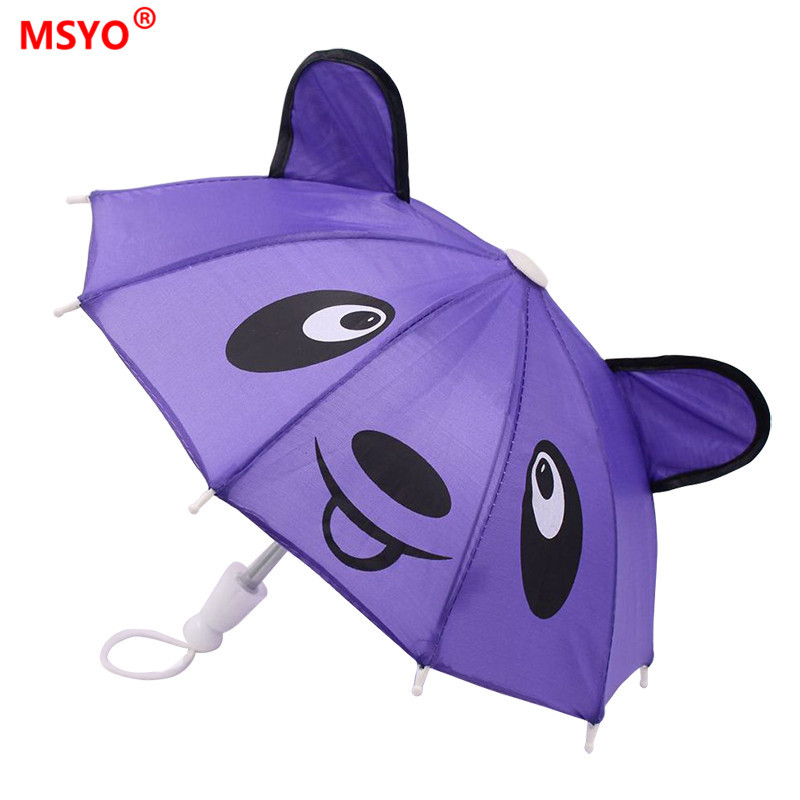 18 pulgadas muñeca paraguas American Girl muñeca juguete accesorios 20cm algodón muñeca vestir paraguas Accesorios