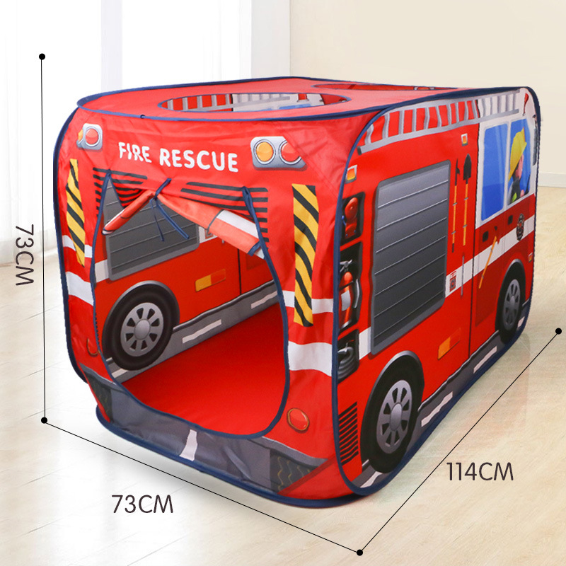 Casa de juego de la tienda de los niños de la venta caliente transfronteriza del Amazonas interior y al aire libre de los hombres y de las mujeres del juguete del tema del coche pequeña casa