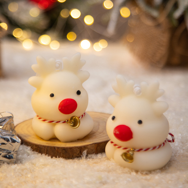 クリスマスシリーズサンタクロース香薫ろうそくins飾りプレゼント|undefined