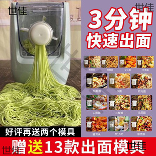 Noodle Press Machine Household Fully Automatic Electric Small Noodle Machine Multi-Functional Noodle Dumpling Wrapper Machine and Panel