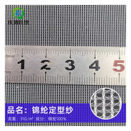 20D锦纶定型纱加密软网 文胸内衣布料经编尼龙服装复合软网纱镂空