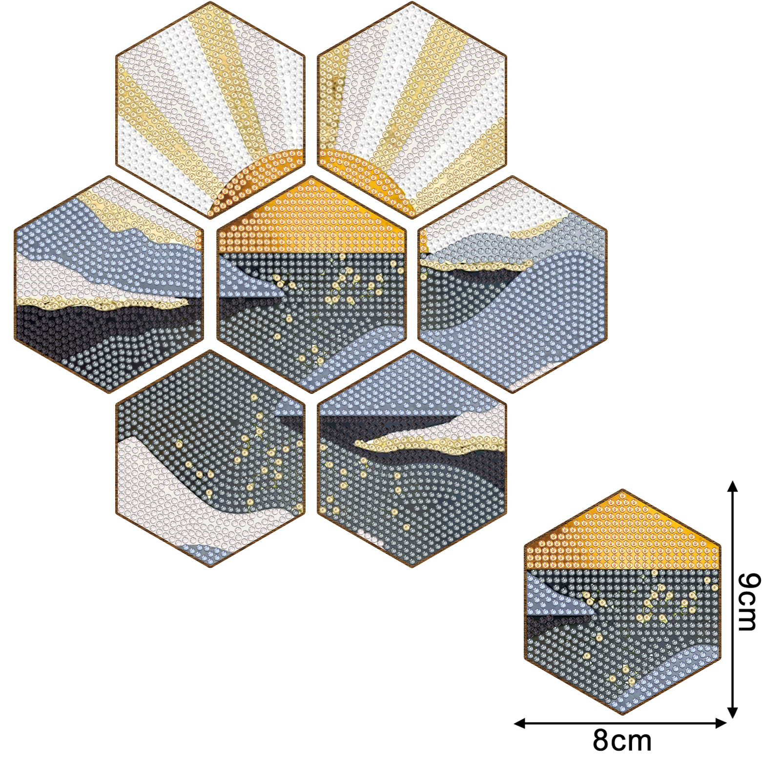 BD708 (juego de 7 piezas)