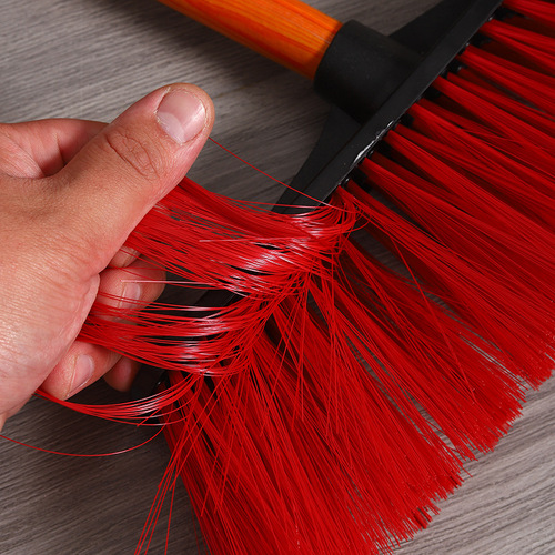 Plastic broom wholesale wholesale household hard bristles broom dustpan combination thickened labor protection school broom broom wholesale