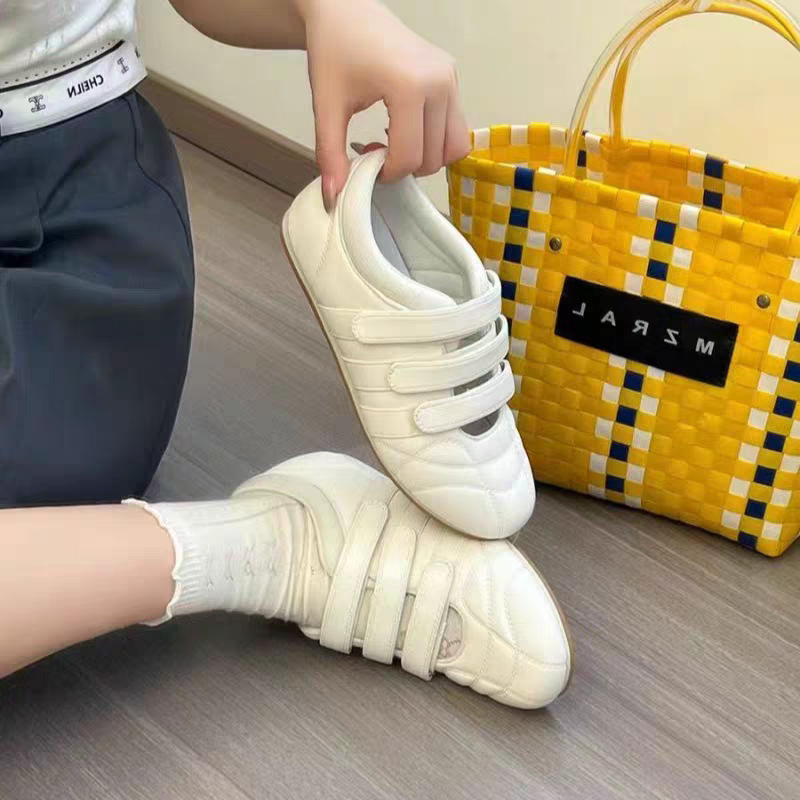 Soft-soled Retro German Training With 5cm Invisible Internal Height Increase, Flat Versatile Sneakers, College-style_vogvips.com