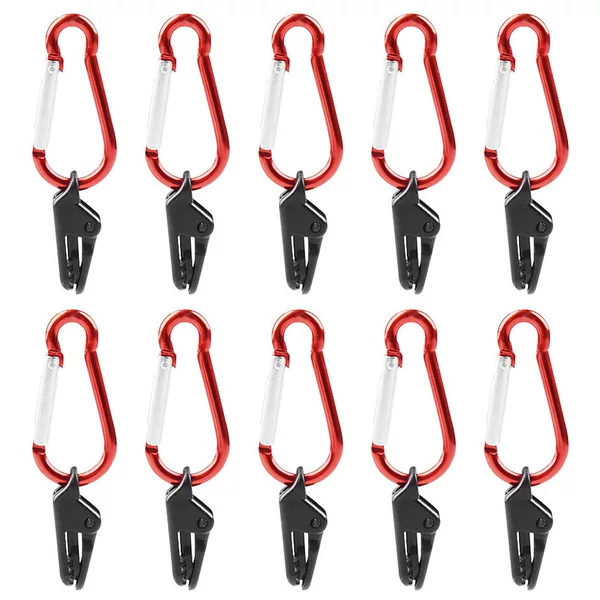 Windproof Crocodile Clip Tent Clip Anti-Slip Canopy Sunshade Waterproof Cloth Fixing Clip Camping Tent Accessories