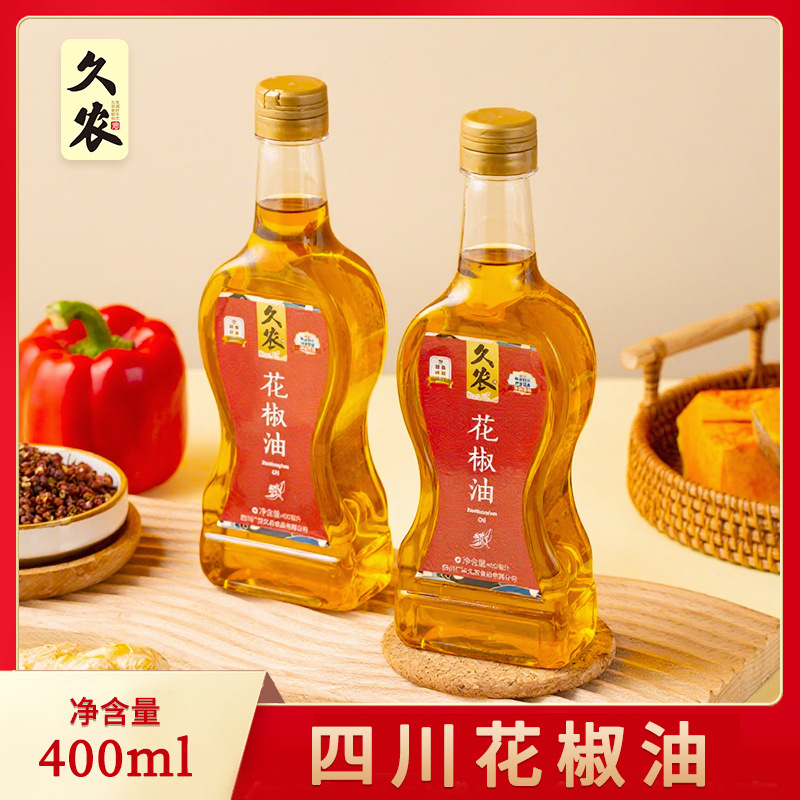 四川特产红花椒油热榨花椒油凉拌调味油麻油400ml批发
