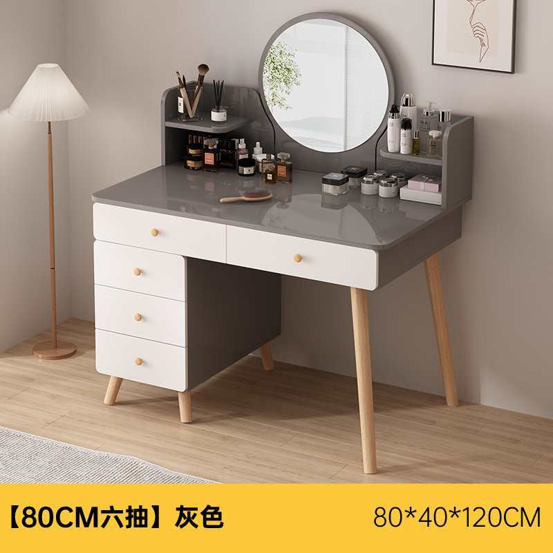 ↤↤↤[80cm 6단 싱글테이블] 그레이 ↦=>=>=>