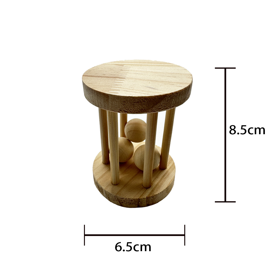 Amazon fábrica al por mayor de madera molar hamster molar juguete cerdo holandés conejo accesorios de juego suministros para mascotas