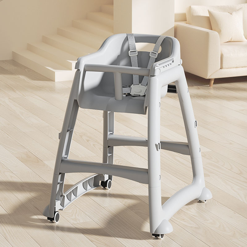 Silla de comedor para niños gruesa del mismo estilo de KFC, restaurante de hotel, silla de comedor para bebés multifuncional comercial, silla de comedor para bebés