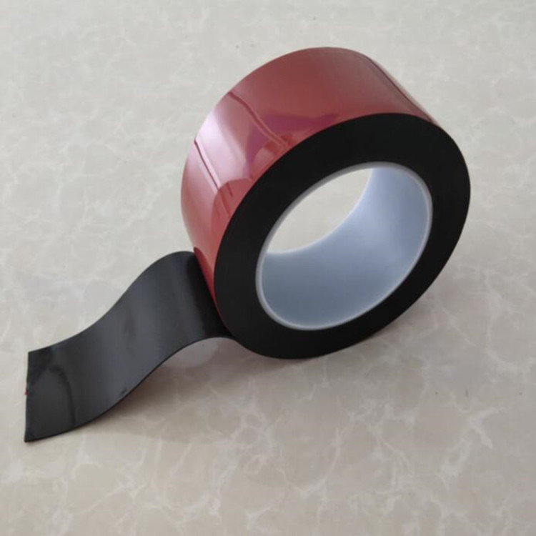 亚克力黑色双面胶 强力汽车专用双面胶 黑色亚克力无痕双面胶透明