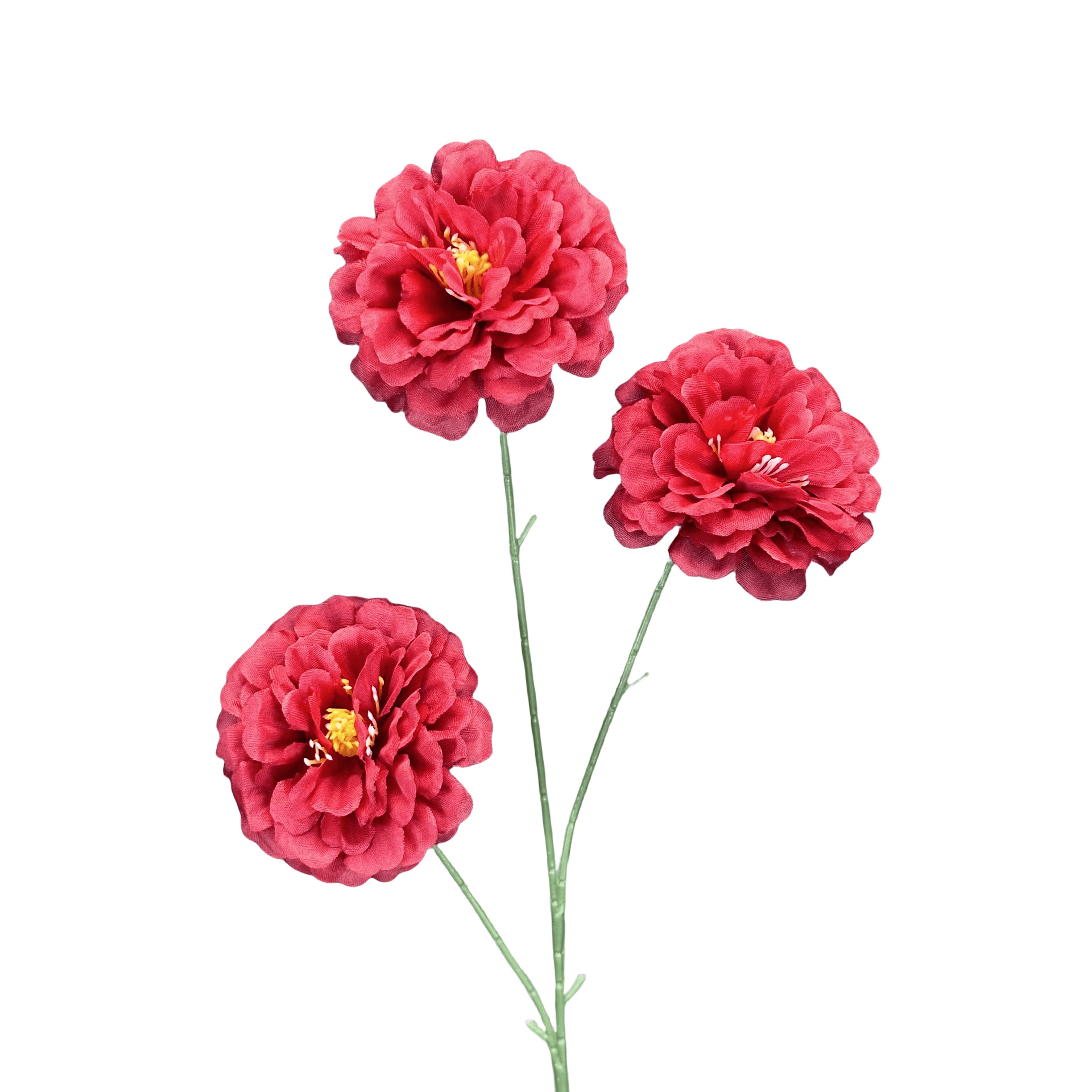 Nuevo hibisco 3 flores de boda decoración del hogar decoración de flores de seda hechas a mano adornos de flores falsas transfronterizas al por mayor