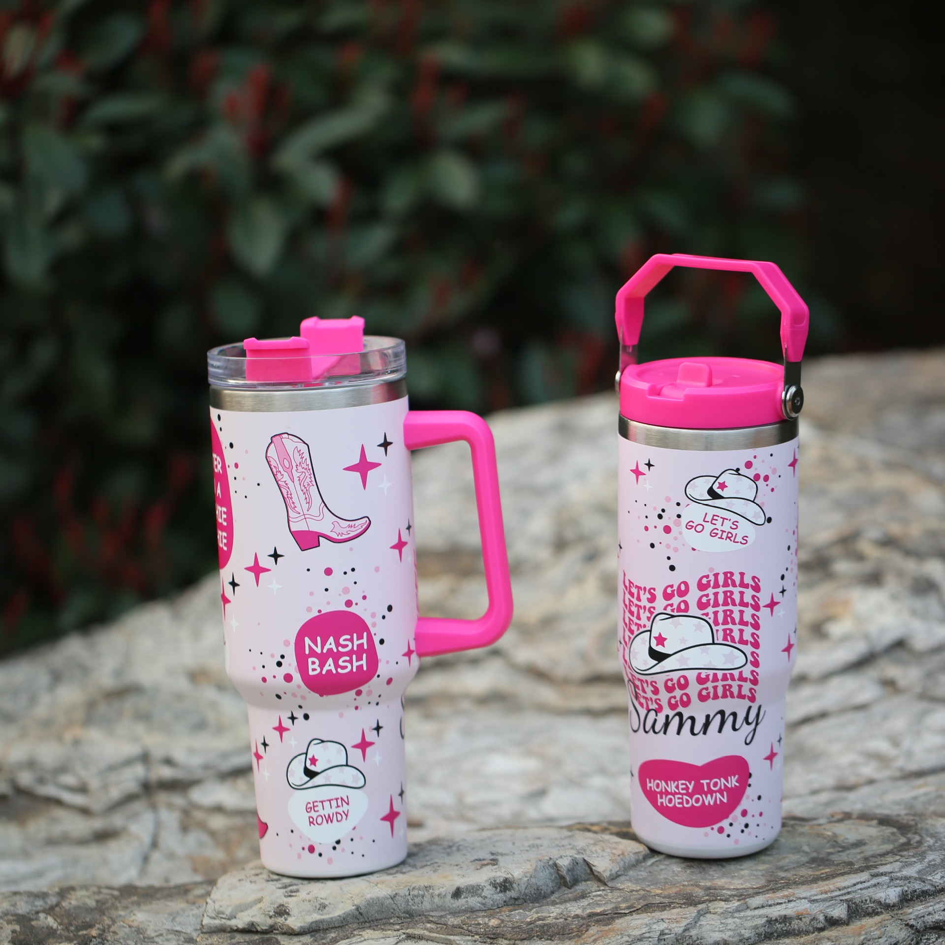 Cute Letter 304 Stainless Steel Water Bottles 1 Piece display picture 15