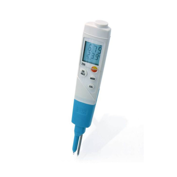 德国 testo206-pH2 - pH计(适用于半固态，水混合固体）酸碱度仪