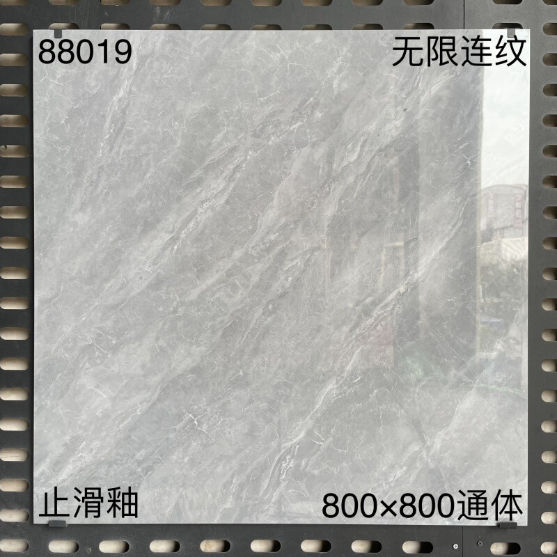 Even pattern all-body marble tiles 800X800 bright living room kitchen bathroom non-slip wear-resistant floor tiles engineering tiles